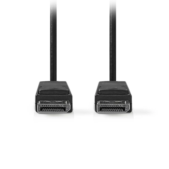 Καλώδιο DisplayPort Nedis αρσ. - DisplayPort αρσ., 2.00m, σε μαύρο χρώμα.