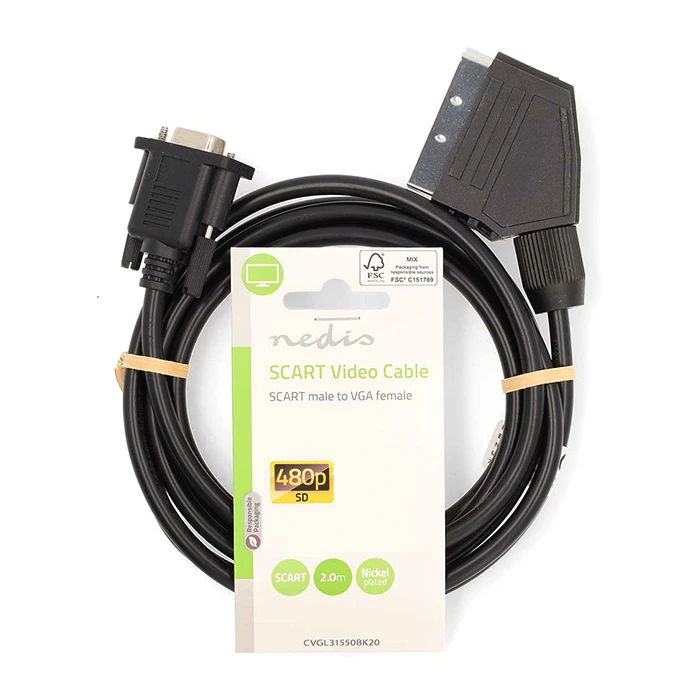 Καλώδιο Scart Nedis 2m