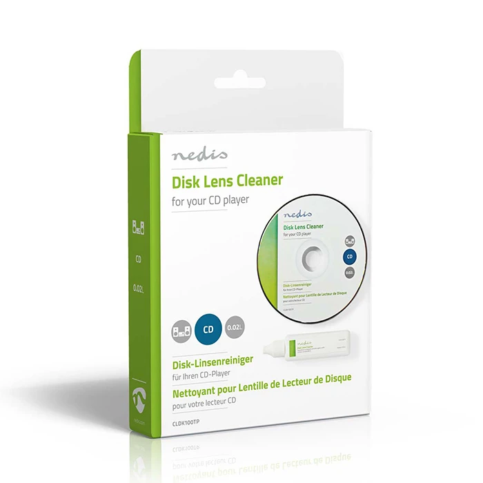 Καθαριστικό CD/DVD/BD Nedis Disc Lens Cleaner 20 ml (CLDK100TP)