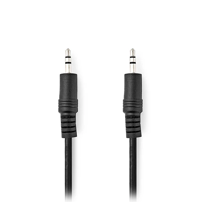 Καλώδιο Ήχου Nedis 3,5mm αρσ. Stereo - 3,5mm αρσ. Stereo, 3.00m σε μαύρο χρώμα.