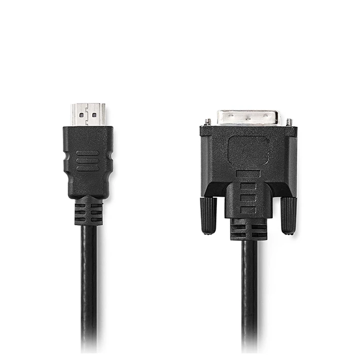 Καλώδιο HDMI Nedis High speed αρσ. - DVI-D 24+1-Pin αρσ., 3.00m σε μαύρο χρώμα.