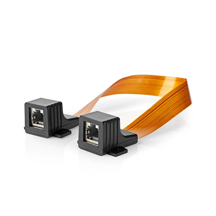 Αντάπτορας - Καλώδιο Δικτύου Nedis CAT5e, U/UTP, 0.30m σε μαύρο χρώμα.