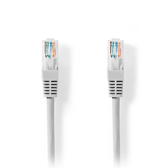 Καλώδιο Δικτύου Nedis CAT 5e, U/UTP, 3.00m σε γκρι χρώμα.