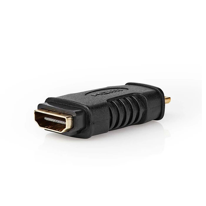 Αντάπτορας High Speed Hdmi With Ethernet, Hdmi Mini Αρσ. - Hdmi Θηλ, Με Επίχρυσες Επαφές