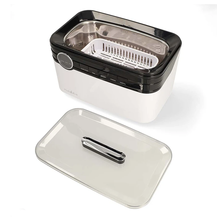 Ψηφιακή Συσκευή Καθαρισμού Υπερήχων 70w, Σε Λευκό Χρώμα.