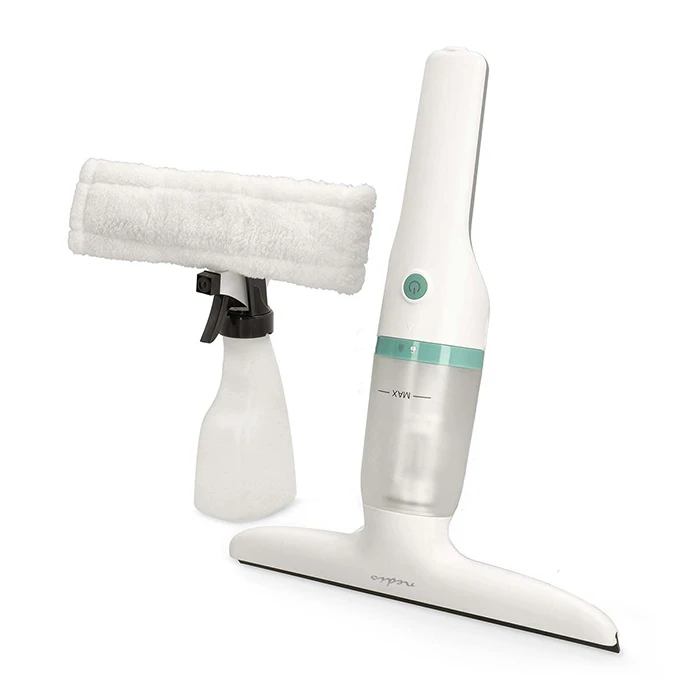 Επαναφορτιζόμενος Καθαριστής Τζαμιών Nedis Vcwi230wt Με Αποσπώμενη Δεξαμενή Νερού 12w