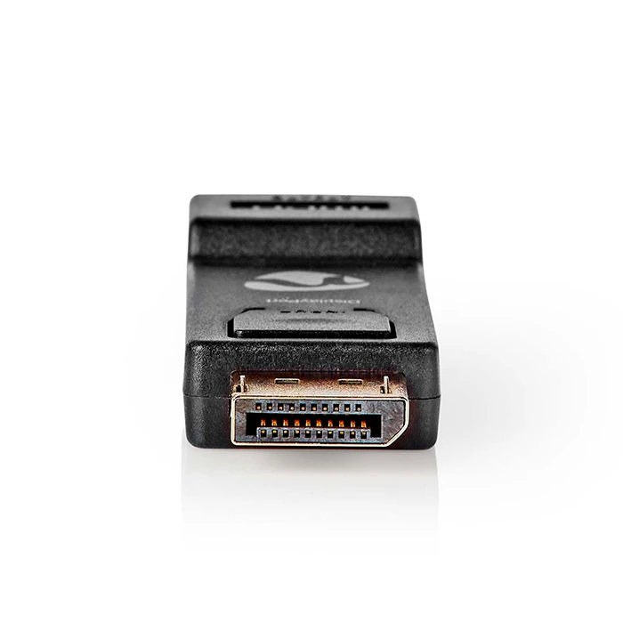Nedis DisplayPort σε HDMI Αντάπτορας (DisplayPort αρσ. -> HDMI θηλ.), Μαύρο