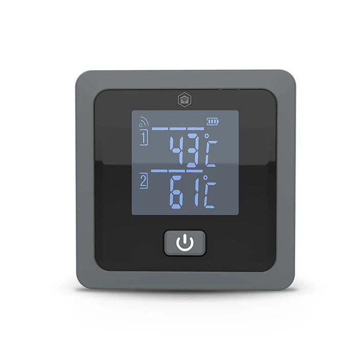 Nedis BTKAT10GY Smart Bluetooth Θερμόμετρο Κρέατος - 2 Αισθητήρες, Γκρι