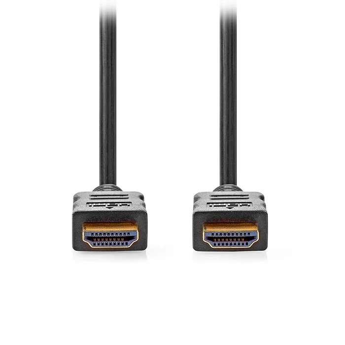 Nedis CVGB34060BK50 - Καλώδιο HDMI High Speed με Ethernet, HDMI αρσ. σε HDMI αρσ., 5,00 m, Μαύρο