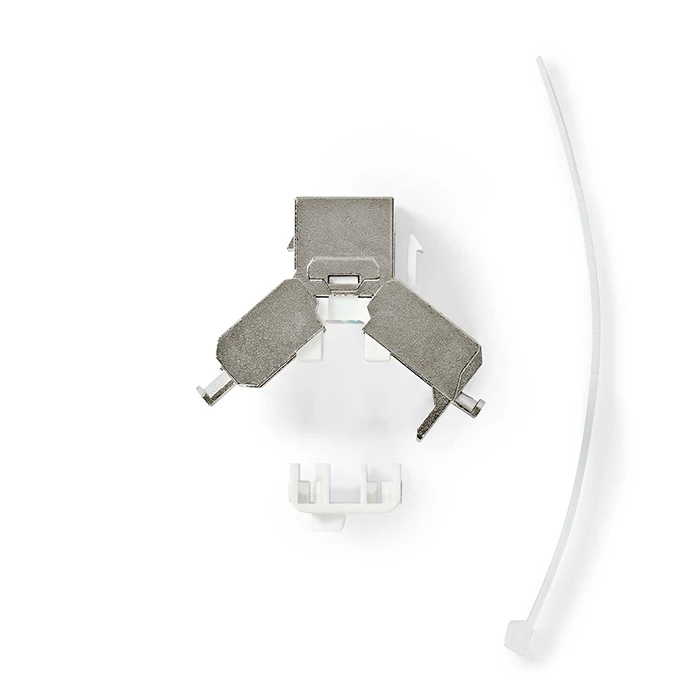Nedis Μονή Εξωτερική Πρίζα Δικτύου RJ45 Τύπου Cat6 σε Χρυσό Χρώμα CCGB89720ME