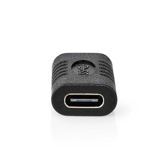 Nedis CCGB64900BK - Μετατροπέας USB-C θηλ. σε USB-C θηλ., Μαύρο