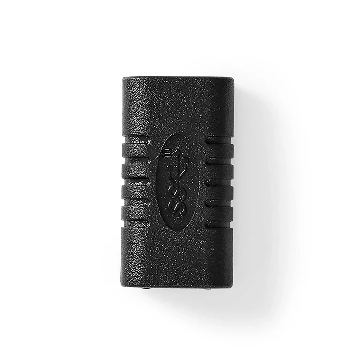 Nedis CCGB64900BK - Μετατροπέας USB-C θηλ. σε USB-C θηλ., Μαύρο