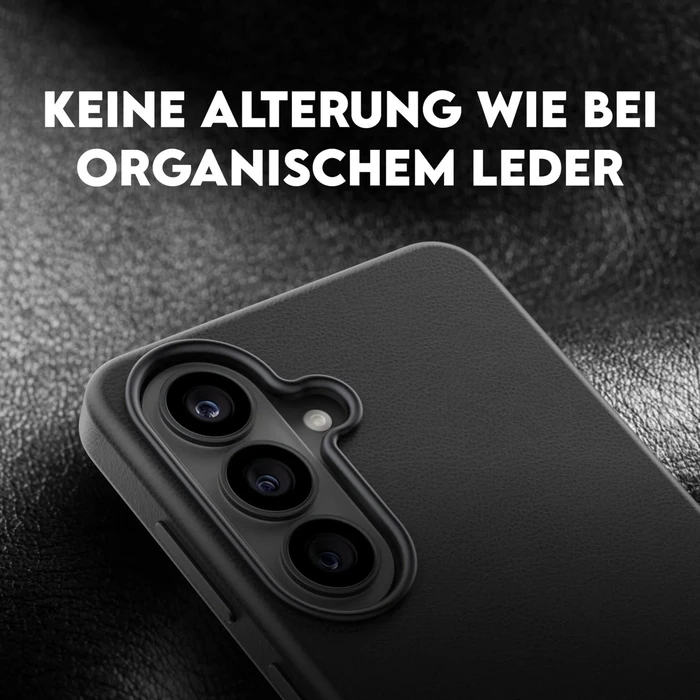 Care Back Cover Leather Black (Galaxy S26+)
