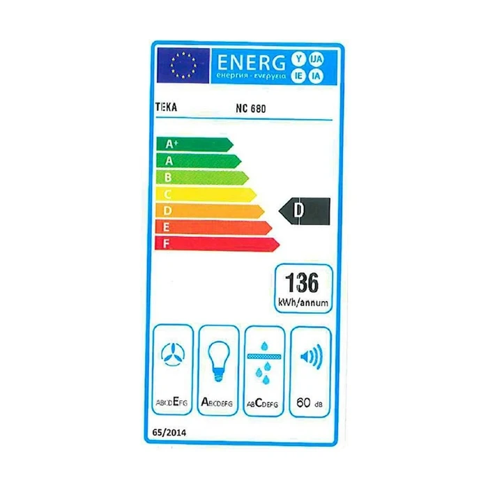 Απορροφητήρας Καμινάδα Teka Nc 680