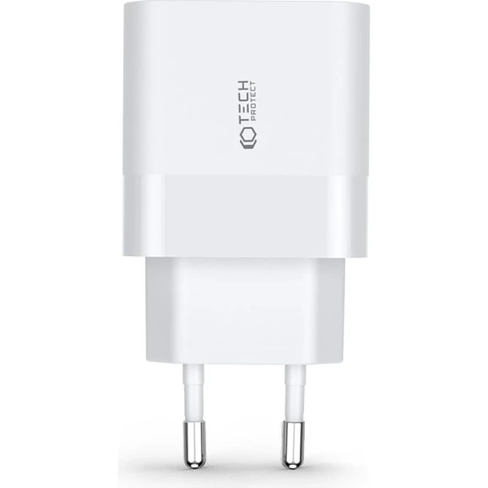 Tech-Protect C30W 2-port Network Charger PD 30W QC 3.0 White