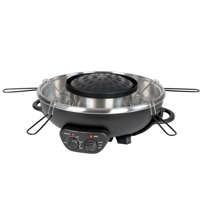 Unold Asia Fondue Hot Pot 48745 — Ηλεκτρικό σετ Asia Fondue & Grill