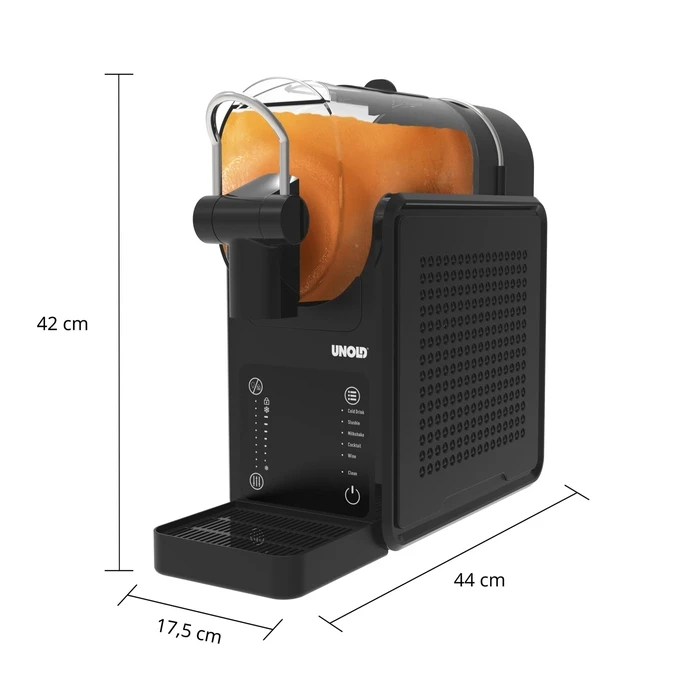 Unold Stella Susi Slush & Ice Cream Machine (Model 48949) - Black