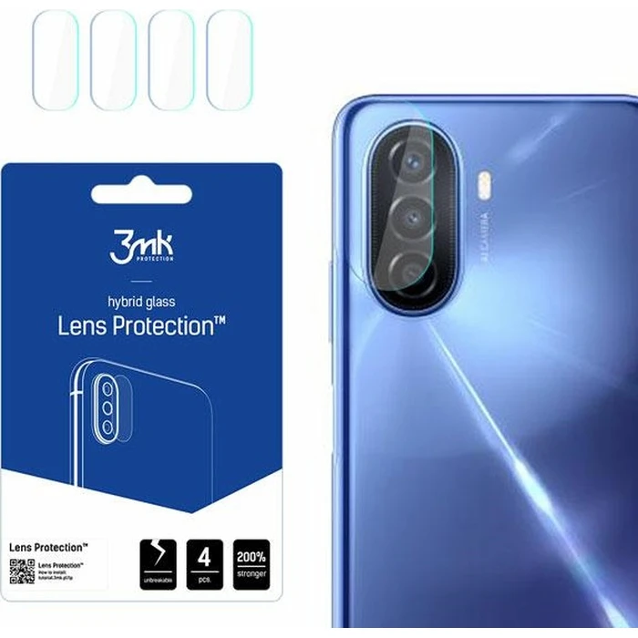 3MK Lens Protection Huawei Nova Y70 [4 PACK]