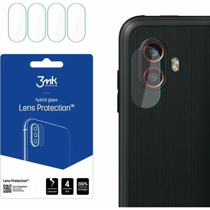 3MK Lens Protection Samsung Galaxy XCover 6 Pro [4 PACK]