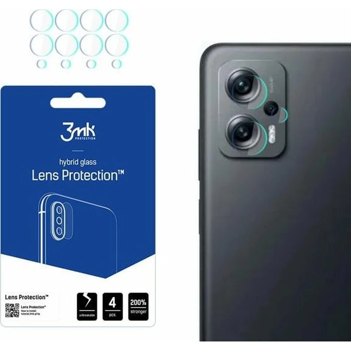 3MK Lens Protection POCO X4 GT 5G [4 PACK]