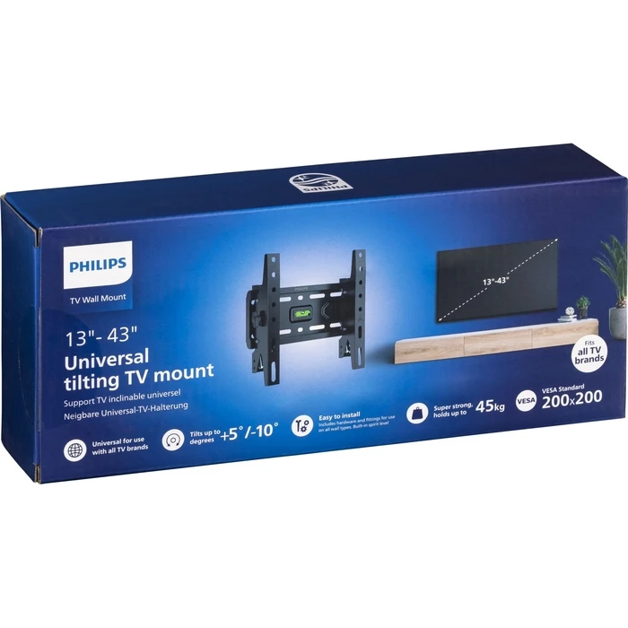 Philips Phil-SQM7221/00 TV Wall Mount up to 43" and 45 kg