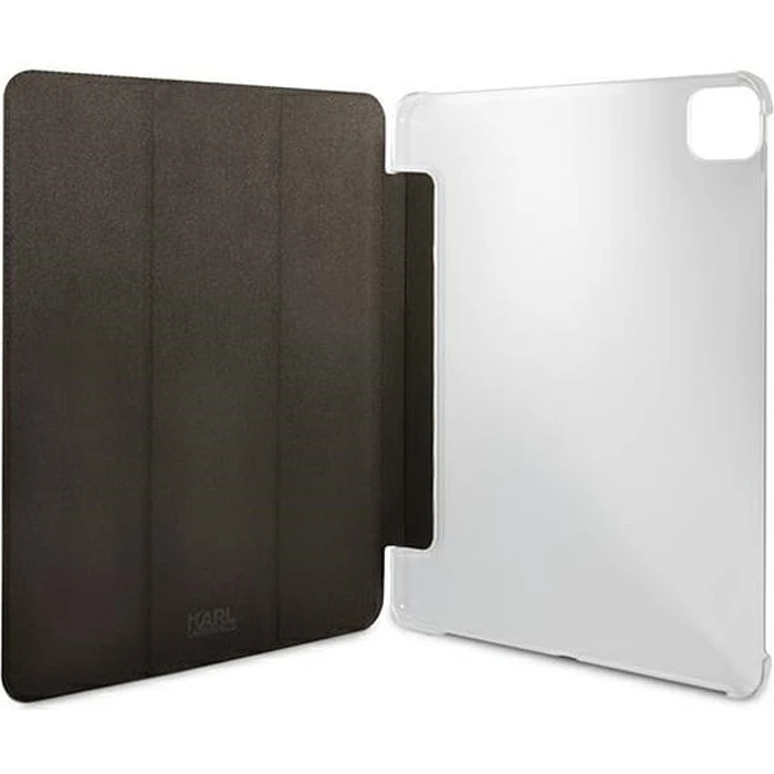 Karl Lagerfeld KLFC11OKMK Apple iPad Pro 11 2021 (3 gen) Book Cover black Saffiano Karl Iconic
