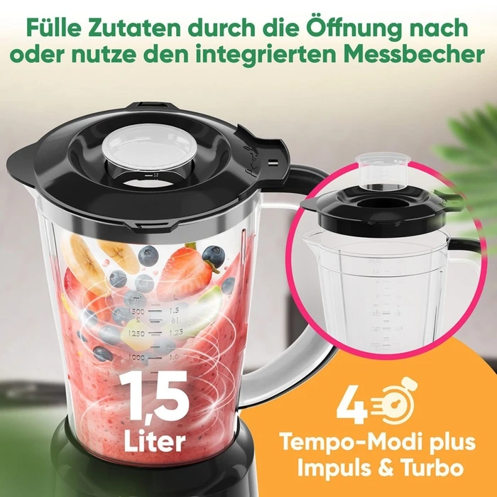 Bomann UM 6091 CB black — Universal Mixer / Blender