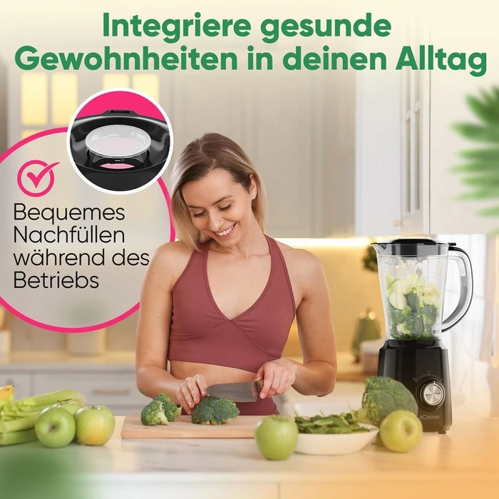 Bomann UM 6091 CB black — Universal Mixer / Blender