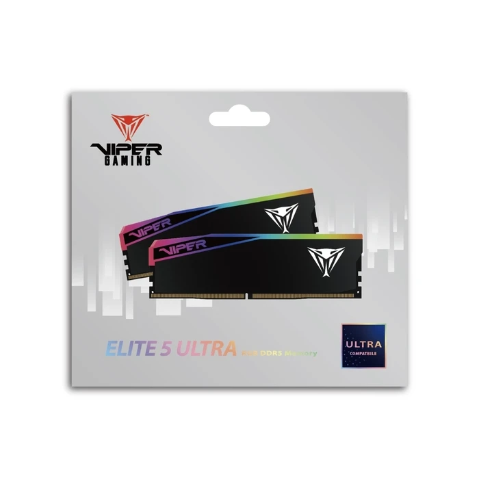 Patriot RAM Viper Elite 5 Ultra RGB Μνήμη RAM DDR5 6400 32 GB 2 x 16 GB CL32