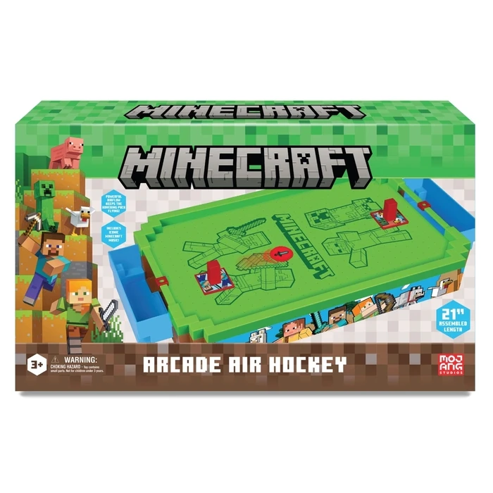 Ambassador Interactive Air Hockey Minecraft Arcade Game