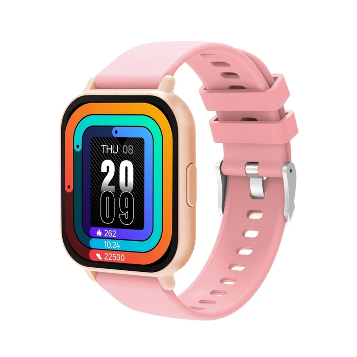 Denver SWC-176 Smartwatch with Heart Rate Monitor (Pink)