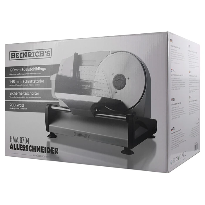 Κόφτης Αλλαντικών Heinrich's 8704 SLICER 200W