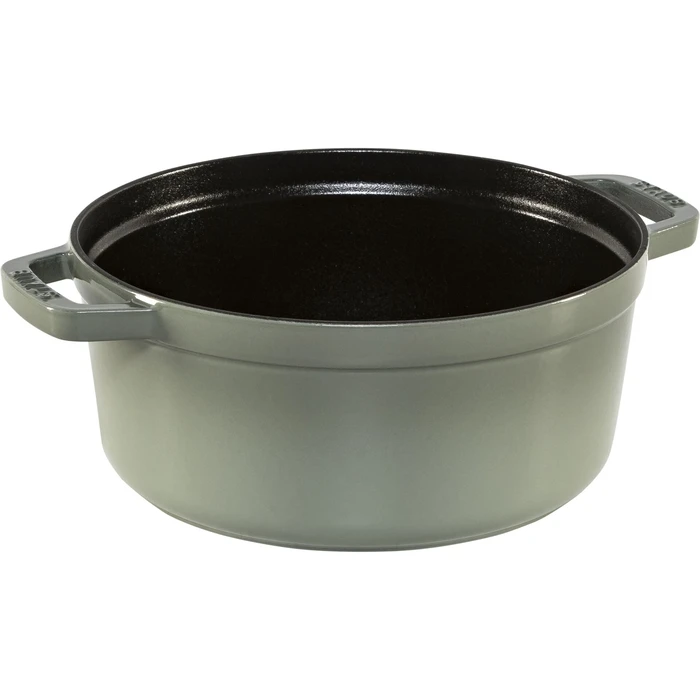 Staub La Cocotte 24 cm Round Dutch Oven - Eucalyptus, Cast Iron (SKU: 237017)