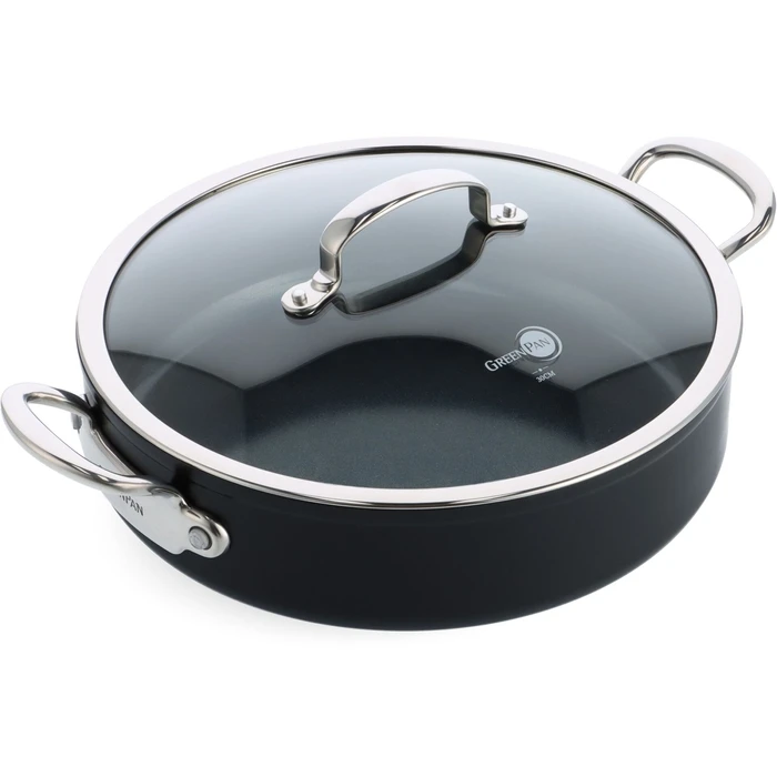 GreenPan Barcelona Pro Sauté Pan 30 cm Black (with lid) - SKU 238242, MPN CC005329-001