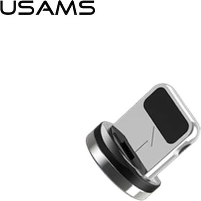 USAMS Adapter Magnetic Lightning bulk silver SJ157USBTA (US-SJ157)