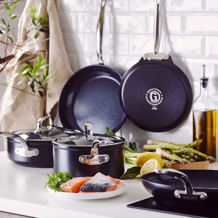 GreenPan Barcelona Pro Τηγάνι για Pancakes από Αλουμίνιο 28cm CC005338-001