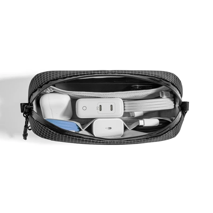 Θήκη Universal Tomtoc Light-T12 Accessory Pouch Small Μαύρη (T12S1D2)