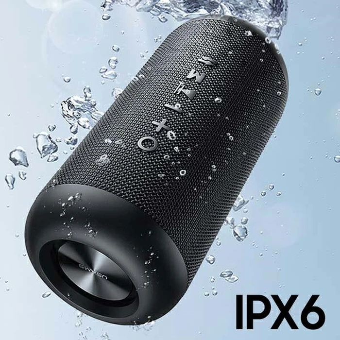 USAMS YX Series Bluetooth 5.0 10W Portable Outdoor Wireless Speaker YX8YG01 (US-YX008)