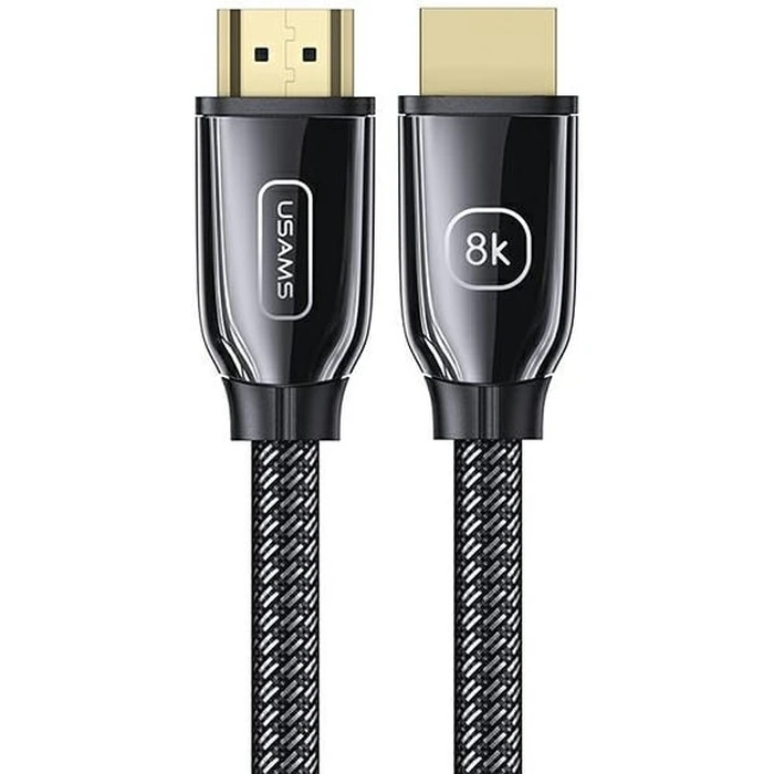USAMS Cable HDMI - HDMI 2.1 U67 3m 8K black Ultra HD SJ498HD01 (US-SJ498)