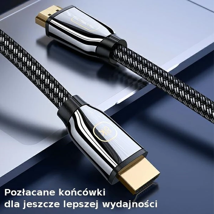 USAMS Cable HDMI - HDMI 2.1 U67 3m 8K black Ultra HD SJ498HD01 (US-SJ498)