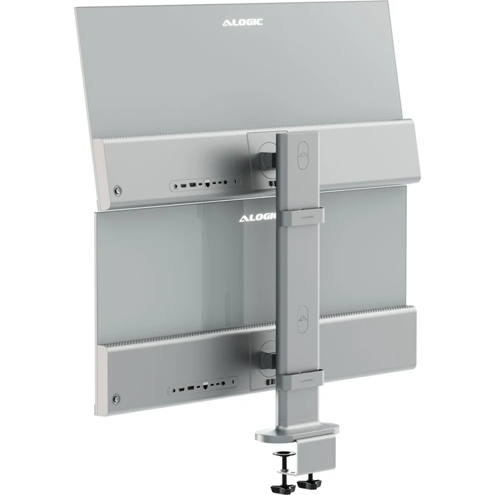Alogic Elevate 34 Dual Vertical Monitor Stand Silver
