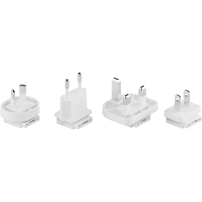 Alogic GaN Charger 100W with 1x USB-A, 2x USB-C Ports and USB-C to USB-C Cable – White (Rapid Power)