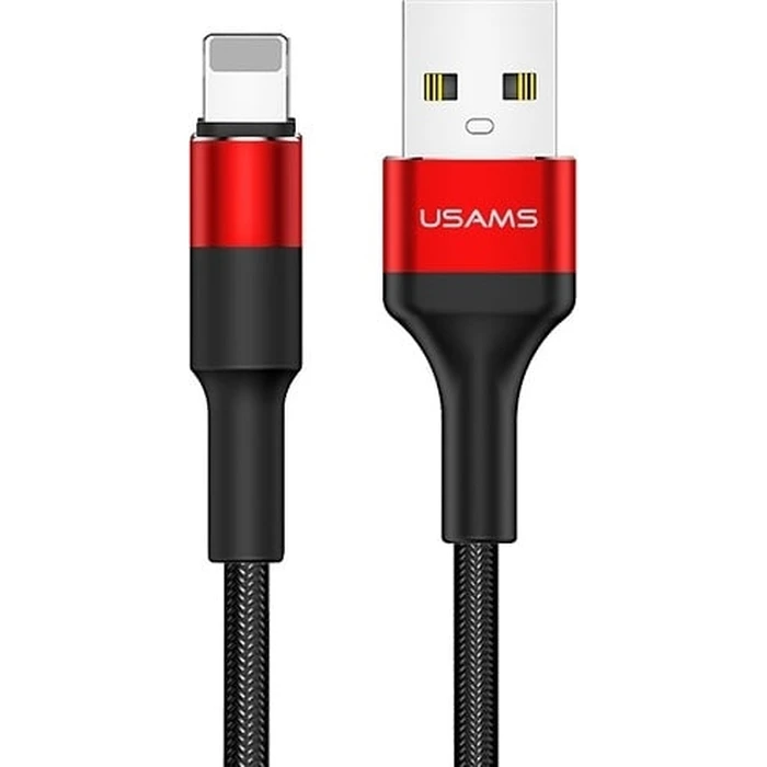 USAMS Nylon Cable U5 2A Lightning red 1,2m SJ220IP02 (US-SJ220)