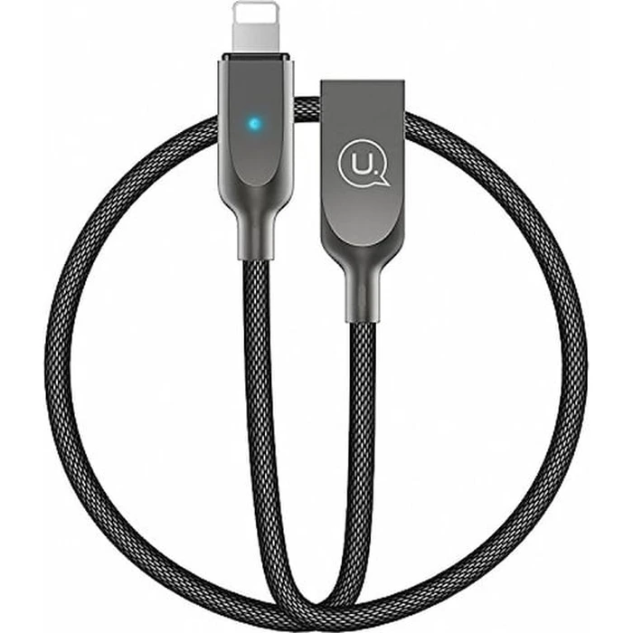 USAMS Cable power-off U-Sun Lightning black 1,9m IPYSUSB201 (US-SJ170)