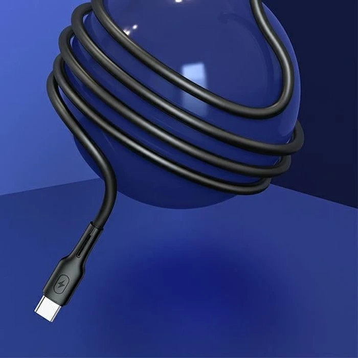 USAMS Cable U43 USB-C - Lightning 30W PD 1.2m black SJ406USB01 (US-SJ406)