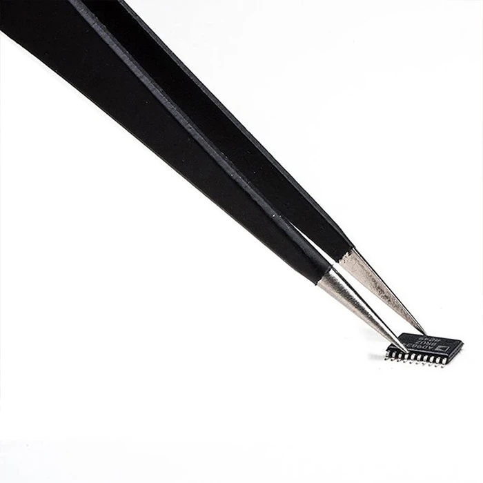 Σετ Τσιμπίδες Ακριβείας PCWork από ανοξείδωτο ατσάλι, 8 τεμαχίων.