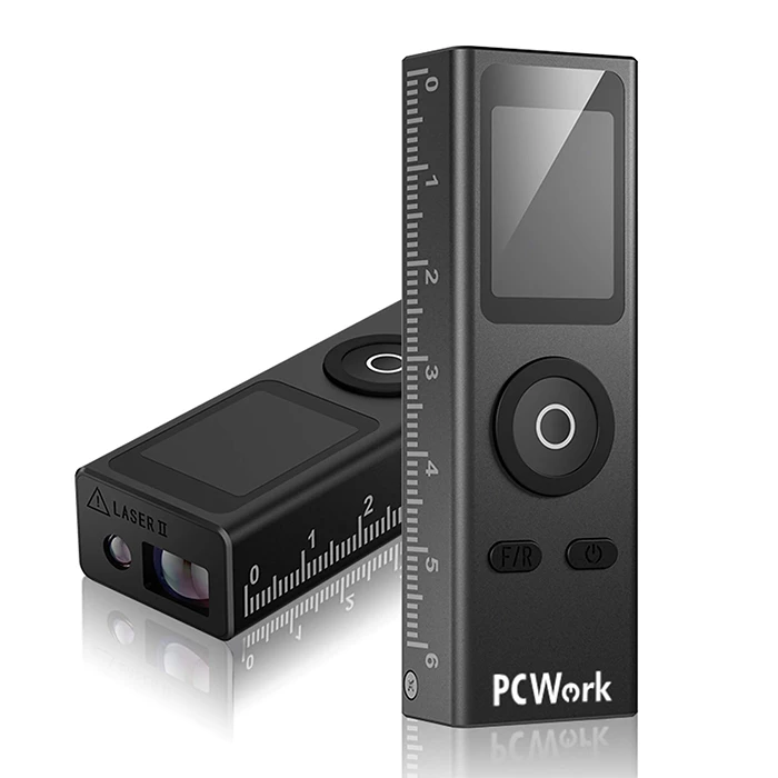 Μίνι Μετρητής Αποστάσεων Pcwork Pcw11a Με Χρήση Laser Και Εύρος Έως 30m