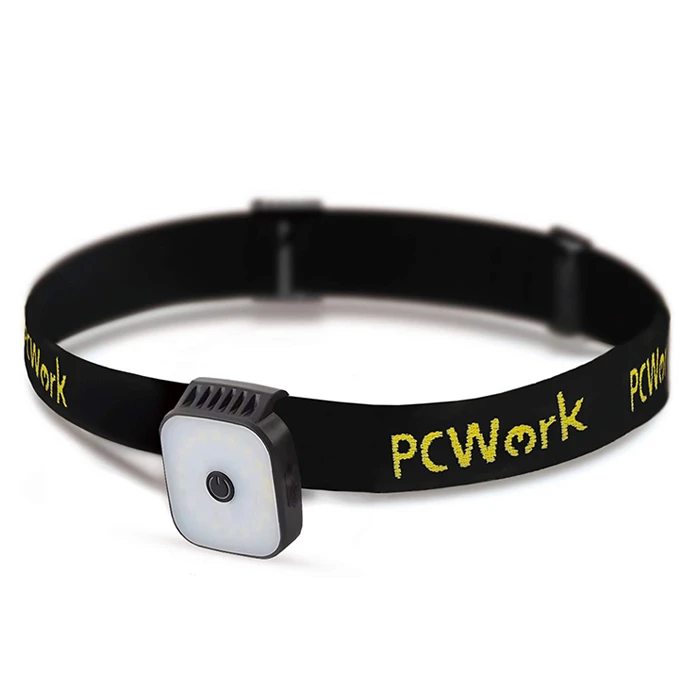 Φακός Κεφαλής Pcwork Pcw12e Επαναφορτιζόμενος Clip 200 Lumens Ipx4