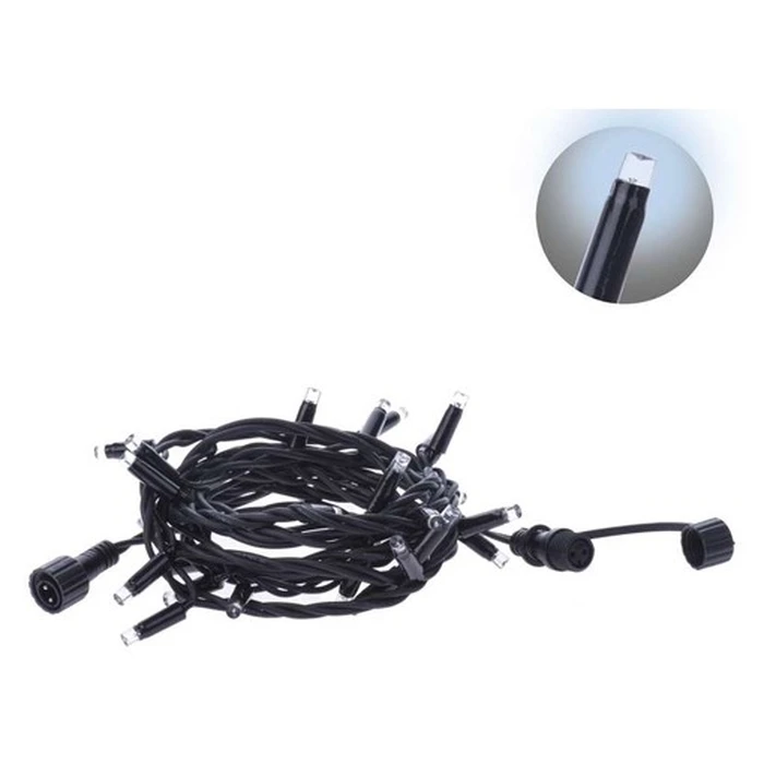 Χριστουγεννιάτικα Λαμπάκια Entac Επέκταση IP44 240 LED Πολύχρωμα 24m (Χωρίς Τροφοδοτικό)