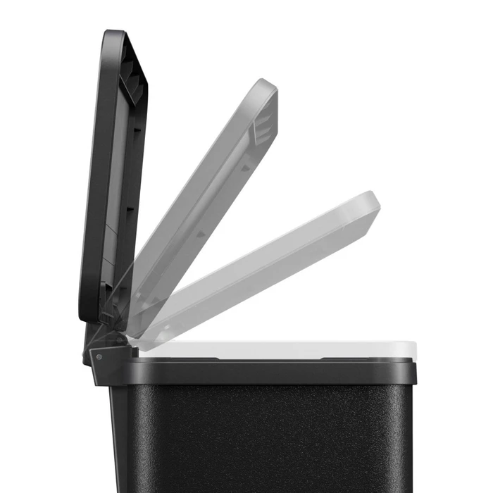 Hailo Öko uno Plus M black, matte (17 L pedal bin)